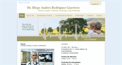 Desktop Screenshot of diegorodriguezmd.com